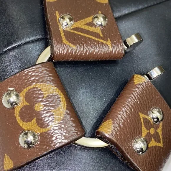 Authentic Louis Vuitton Black Leather Rhopsody Ankle Boots(Size 38.5/8.5) - Picture 11 of 17